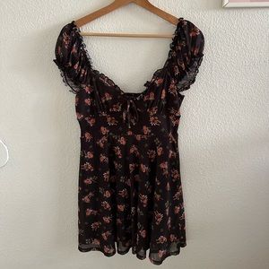 Urban outfitters babydoll floral dress